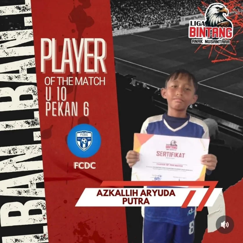 Playmaker Andalan FCDC Azka