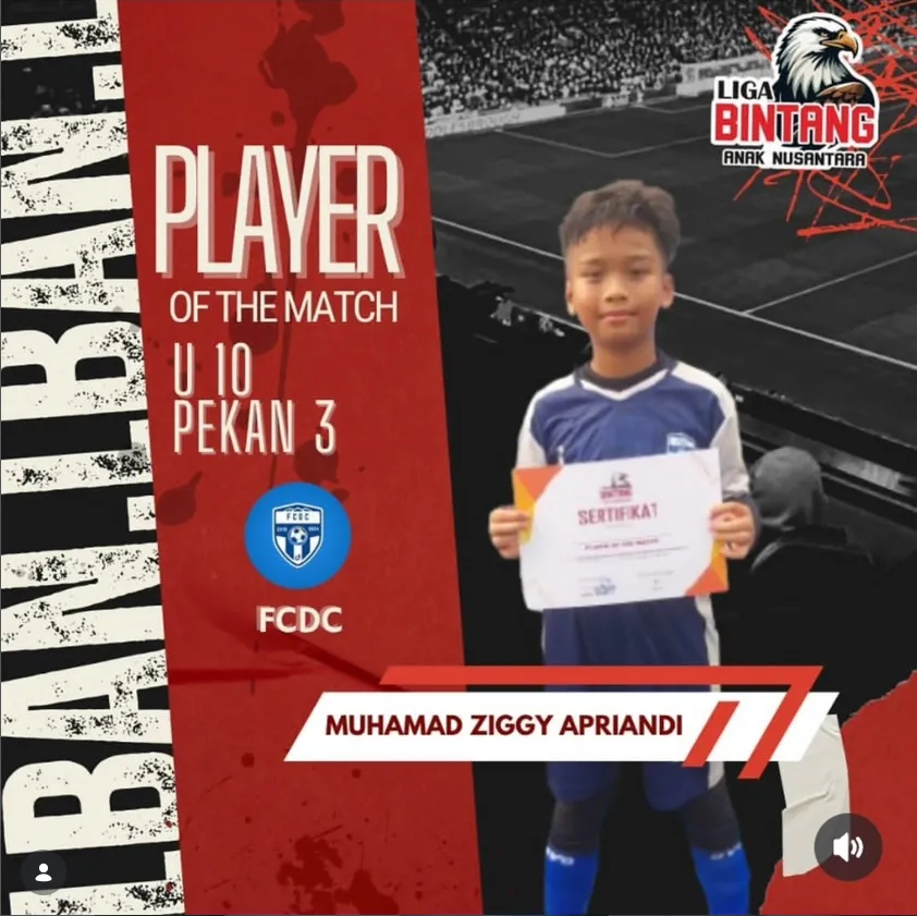 Winger Assist Terbaik FCDC ZGY